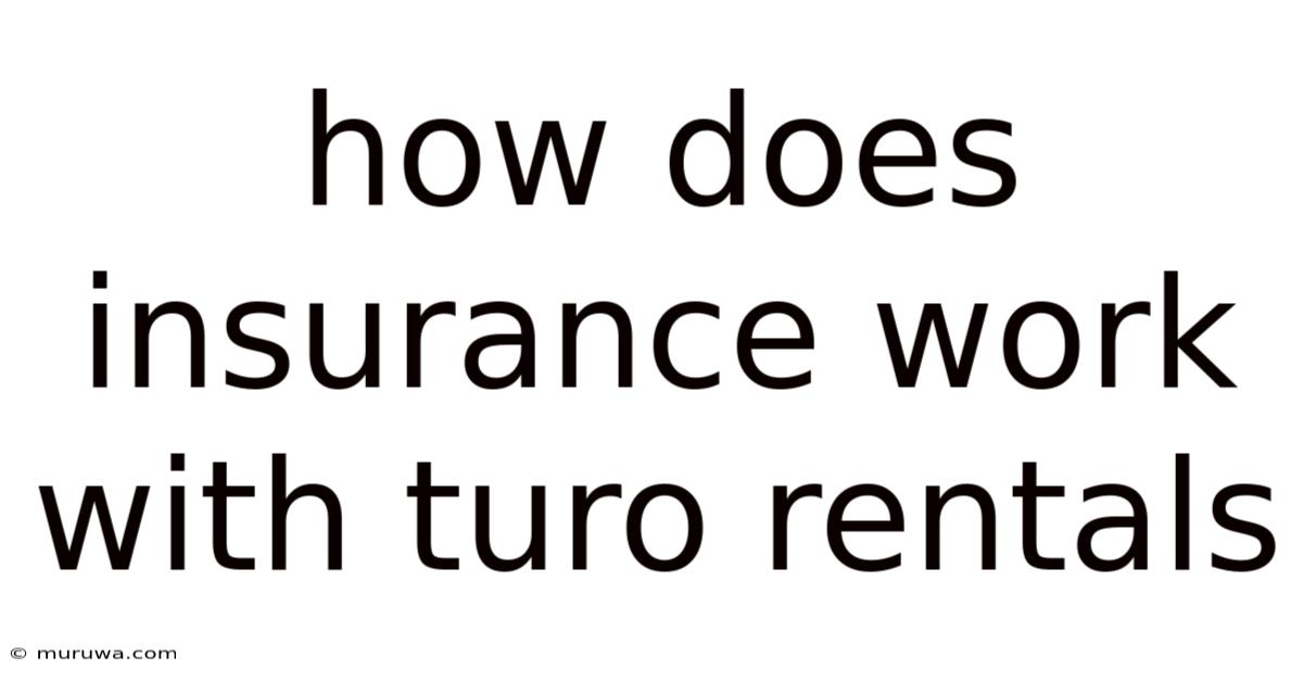 How Does Insurance Work With Turo Rentals How Does Insurance Work With Turo Rentals